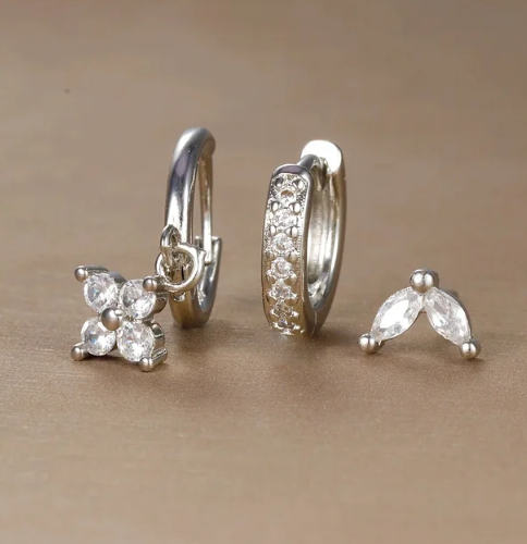 Bellina | Set van gouden oorringen met elegant design