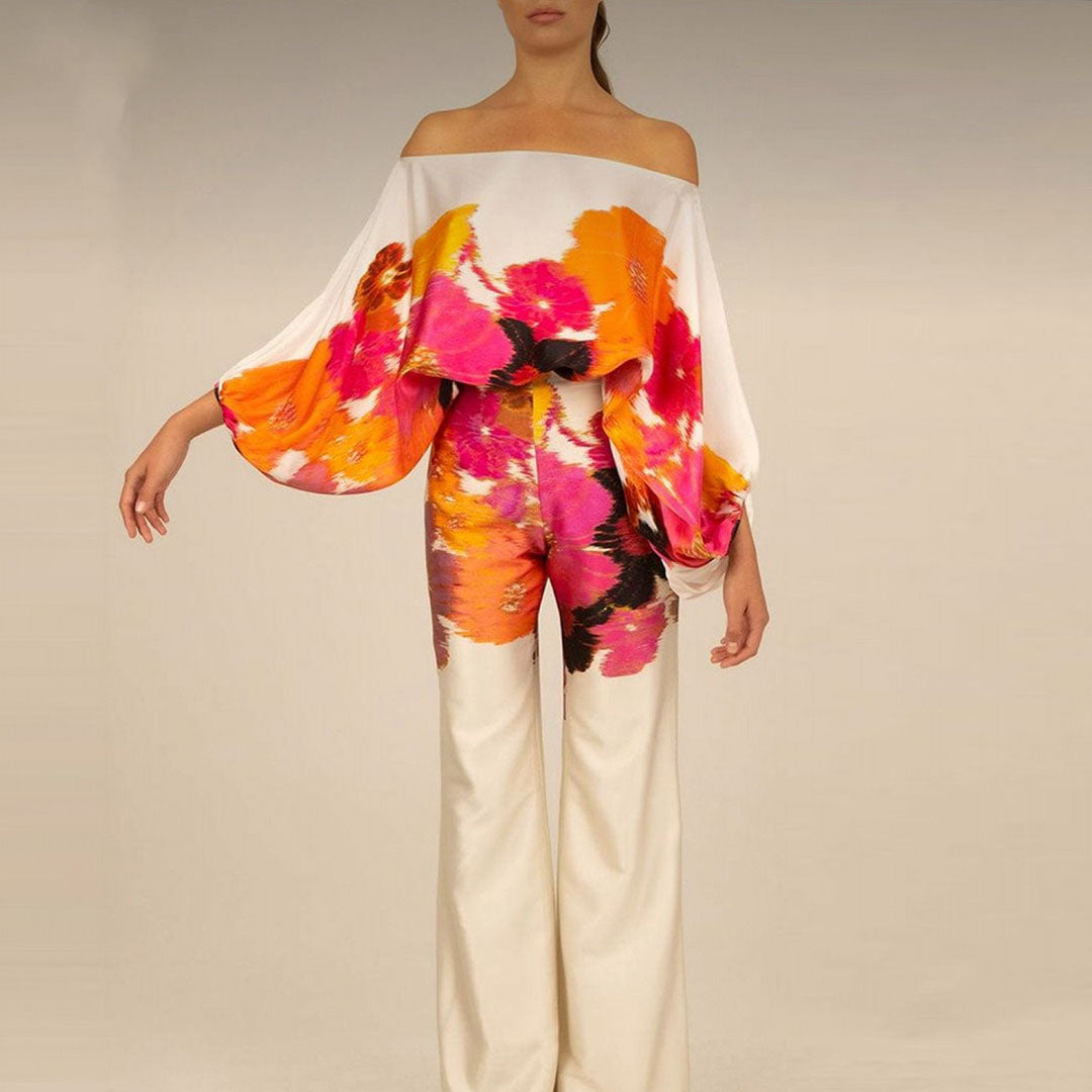 EVELI ™ | Elegante Satijnen Tweedelige Set Dames