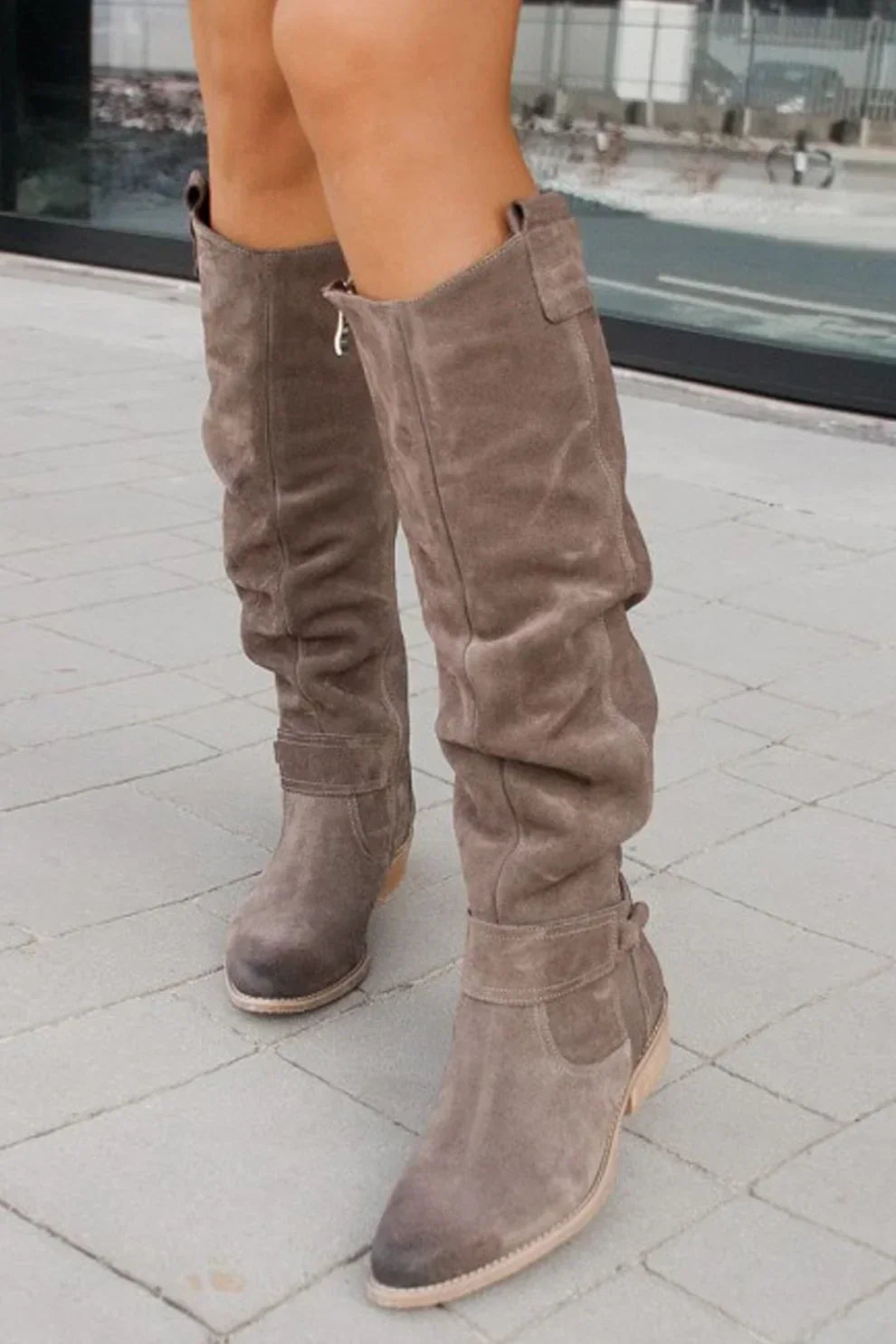 DULCE ™ |  Suède knielaarzen