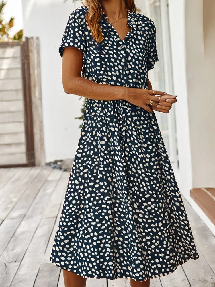 NARYN  | Vintage flatterende zomer jurk