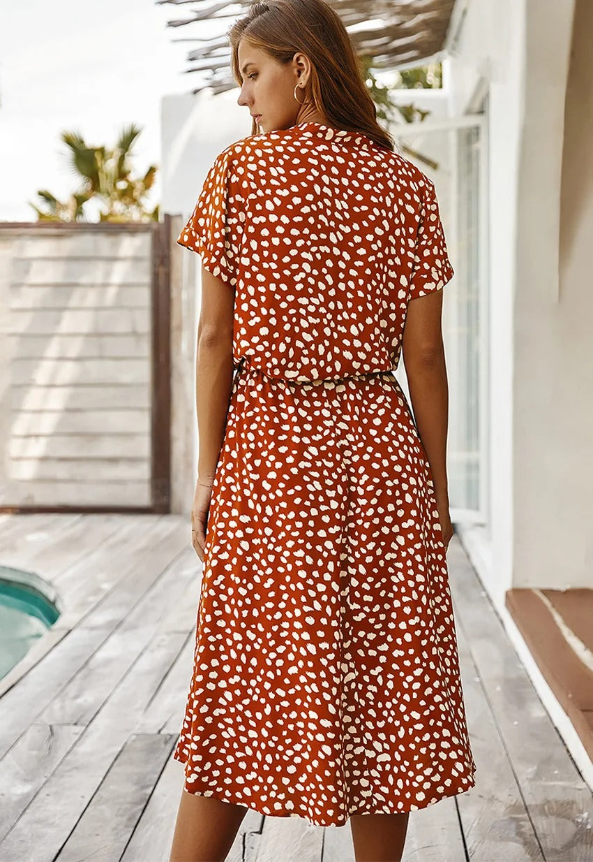 NARYN  | Vintage flatterende zomer jurk