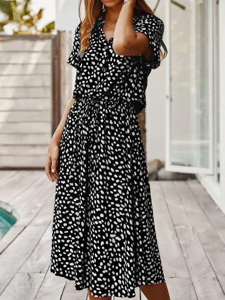 NARYN  | Vintage flatterende zomer jurk