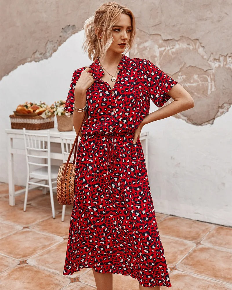 NARYN  | Vintage flatterende zomer jurk