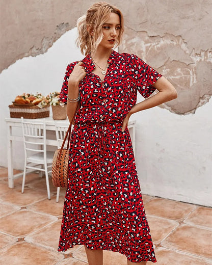 NARYN  | Vintage flatterende zomer jurk